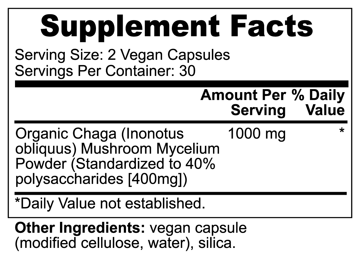 Chaga Mushroom - Enchanted Health Remedies